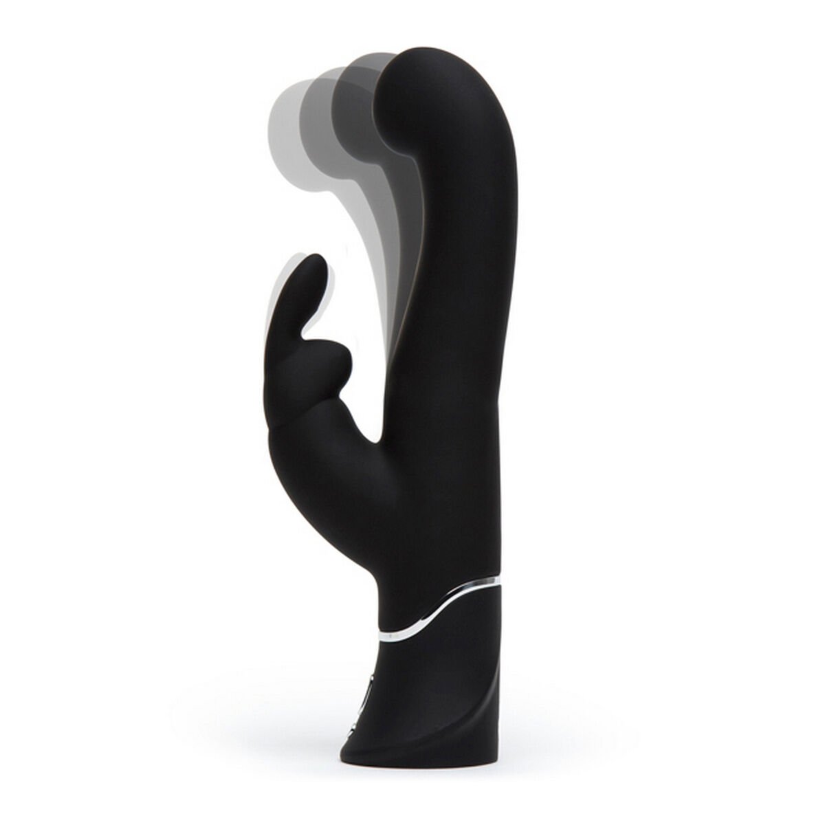 Vibrador Doble Conejito Happy Rabbit Negro