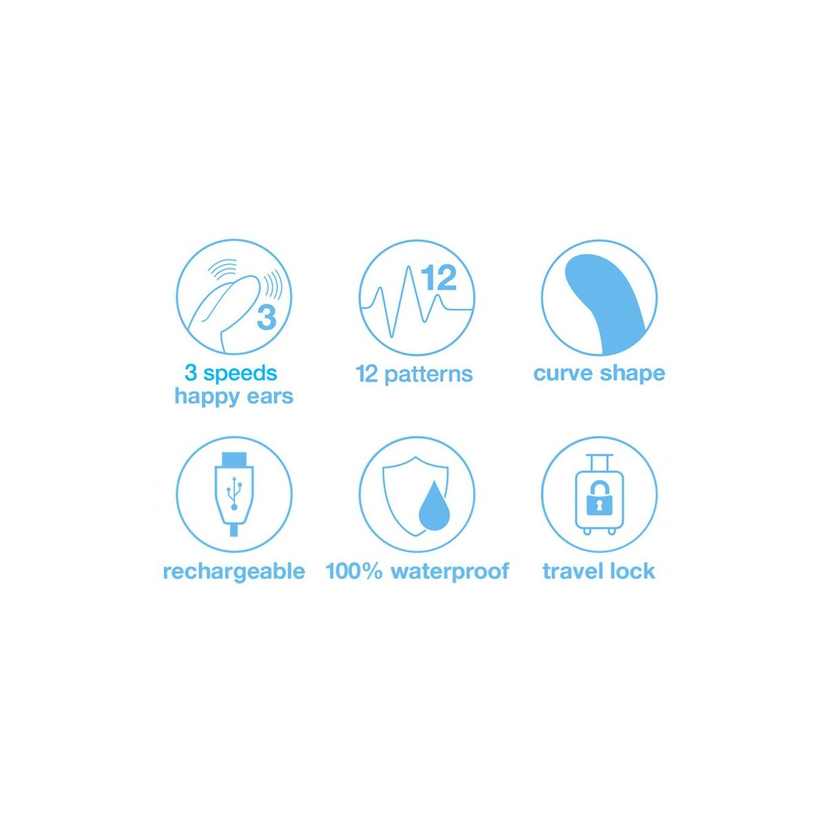 Vibrador Doble Conejito Happy Rabbit 15666 Rosa