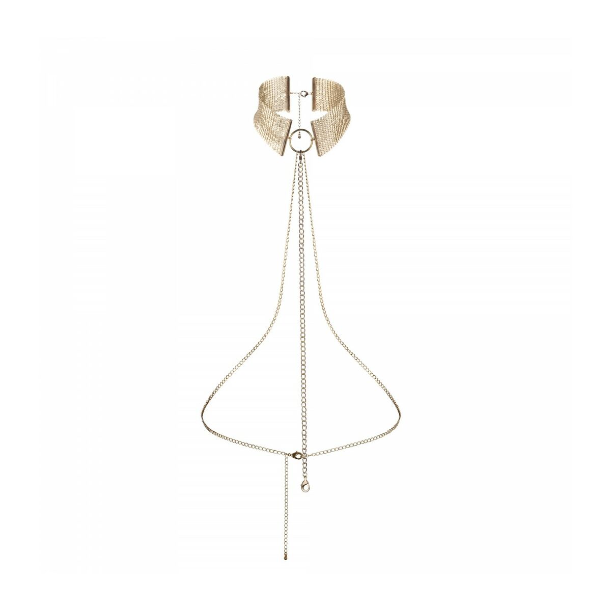 Collar Metálico Oro Bijoux Indiscrets 145