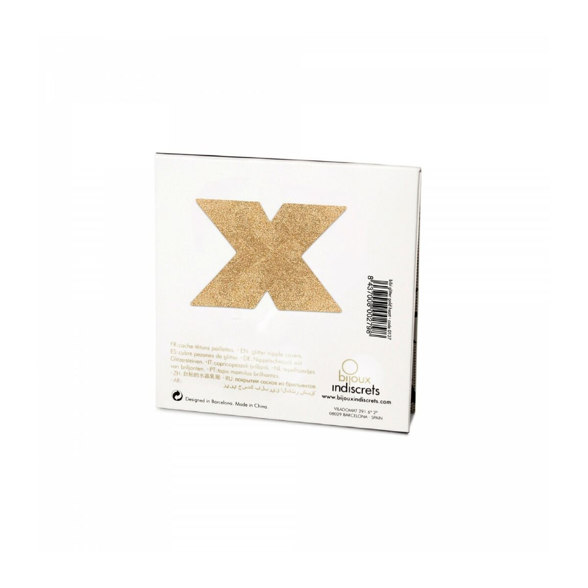 Pezoneras Cruz Doradas Bijoux Indiscrets FLASH