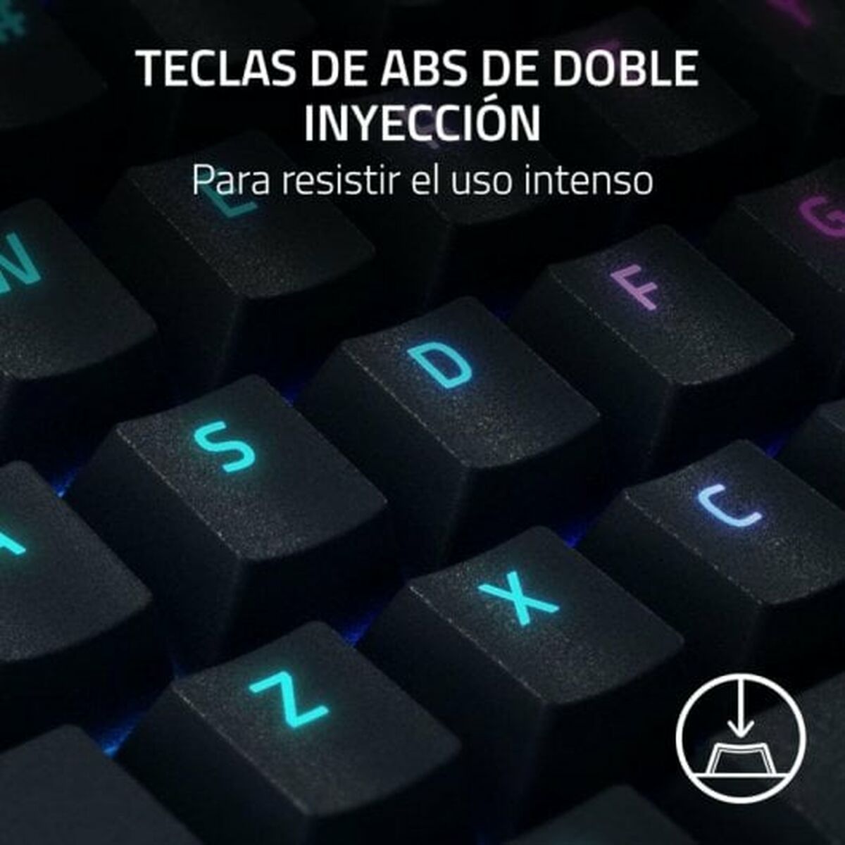 Teclado Razer BlackWidow V4 X Yellow Switch Negro