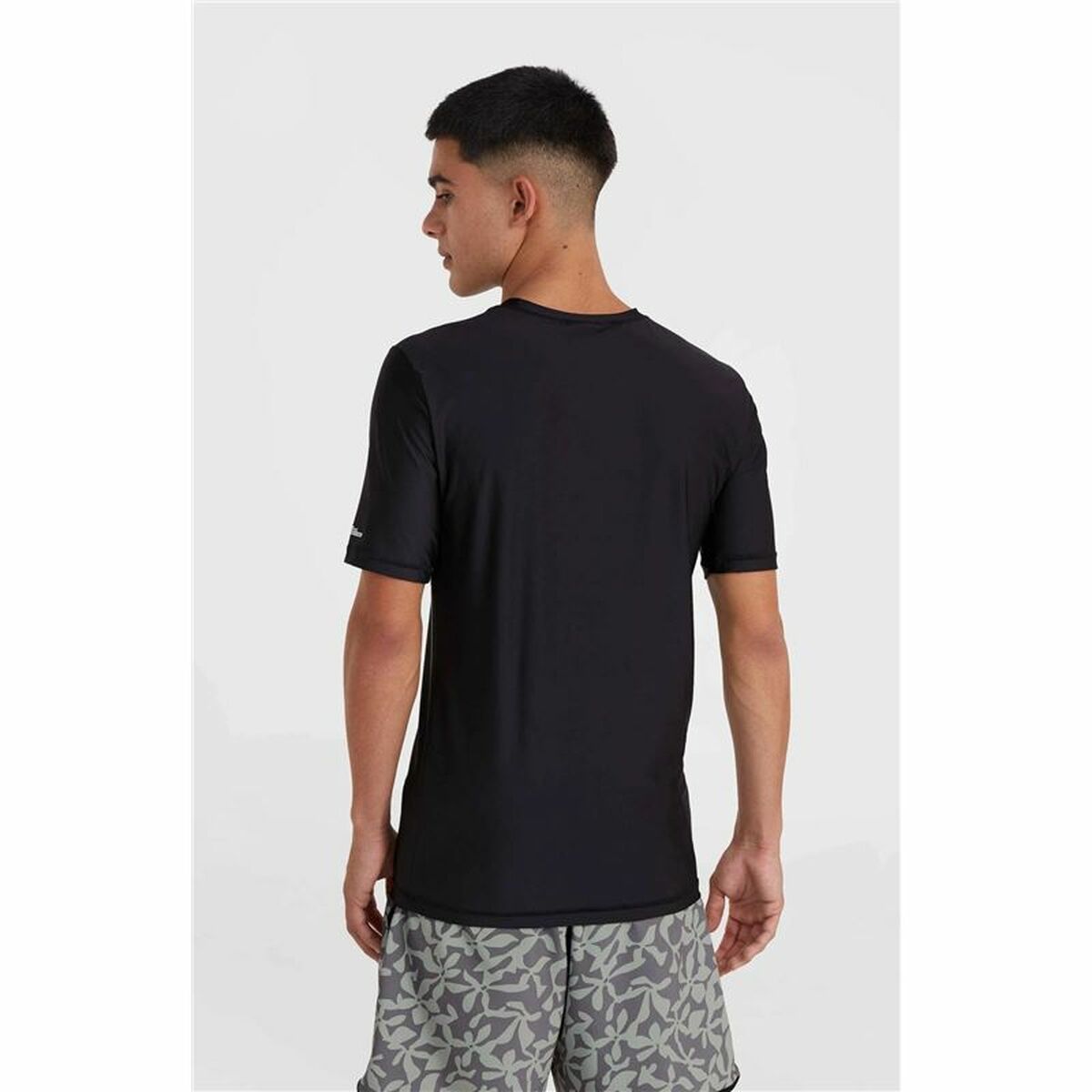 Camiseta de Manga Corta Hombre O'Neill Essentials Cali S/Sl Negro