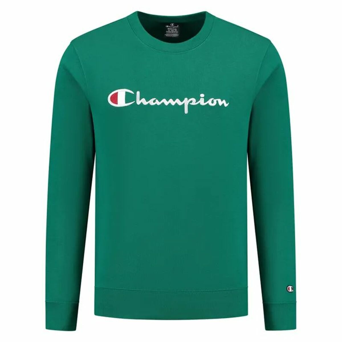 Sudadera sin Capucha Hombre Champion Crewneck Verde