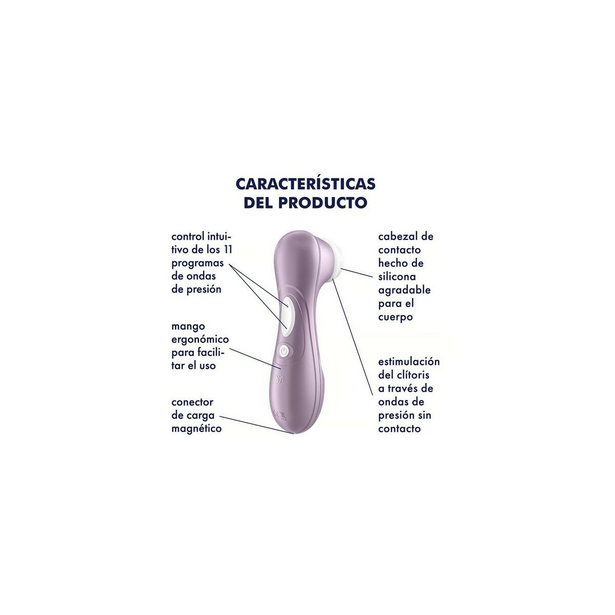 Succionador de Clítoris Satisfyer SW10001 Rosa Oro Rosa