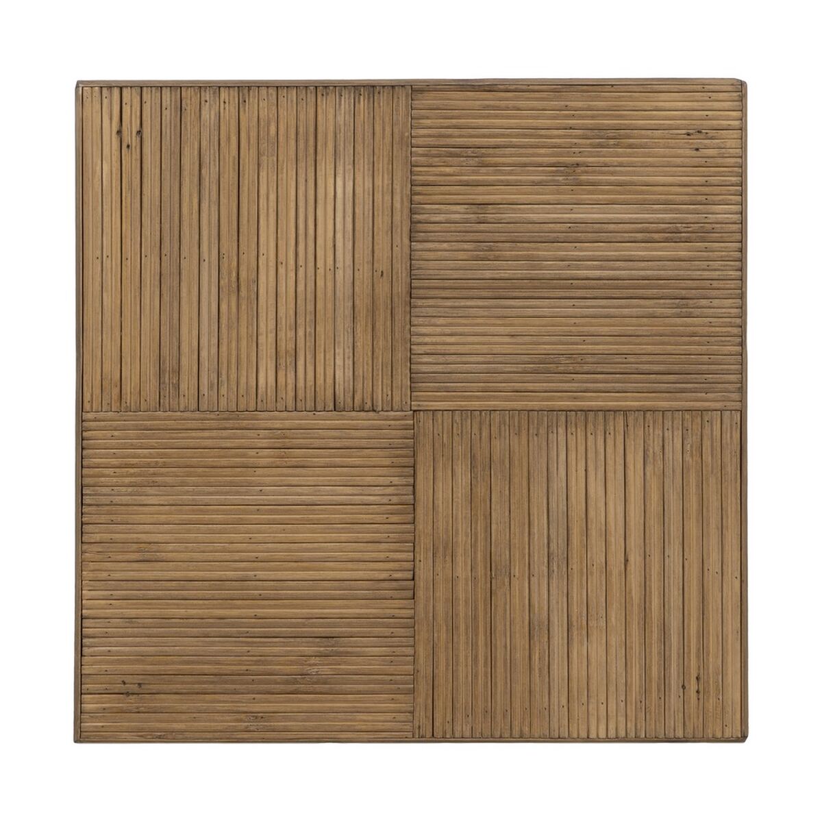 Mesa auxiliar Natural Bambú 22,5 x 22,5 x 50 cm 32,5 x 32,5 x 70 cm 2 Piezas (2 Unidades)