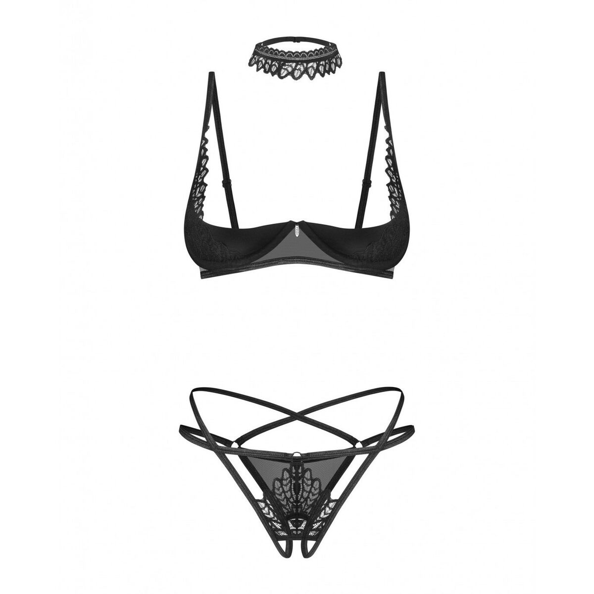 Conjunto de Lencería Obsessive XL/XXL