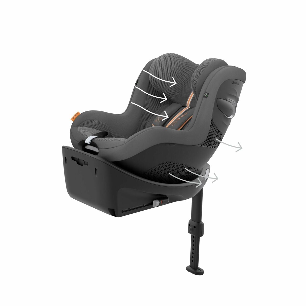 Silla para el Coche Cybex Sirona G I-SIZE PLUS Gris ECE R129/04