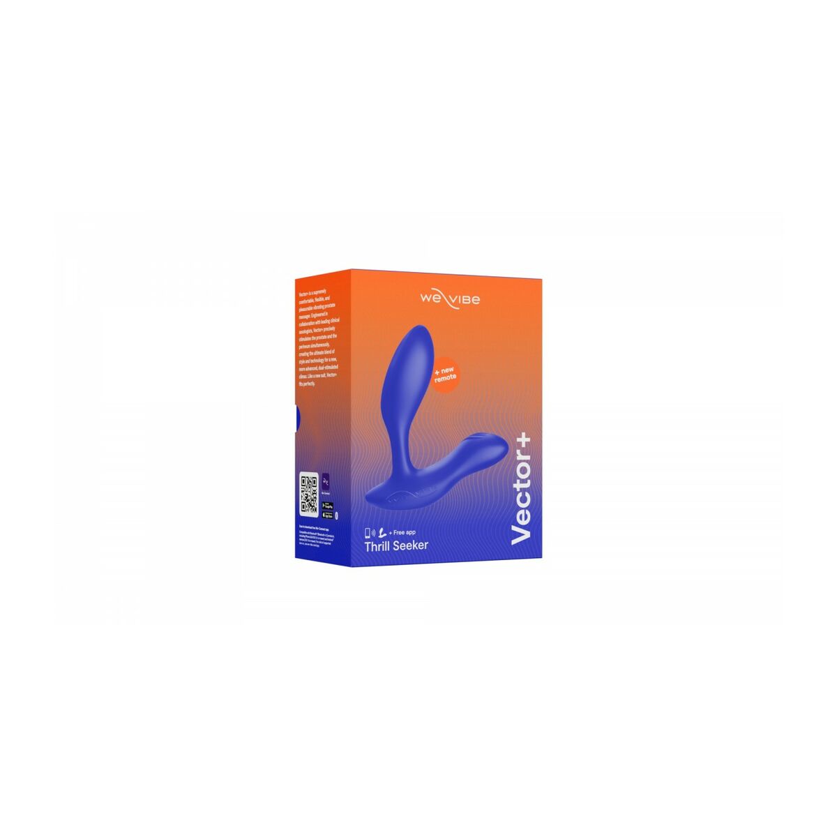 Vibrador anal We-Vibe Azul