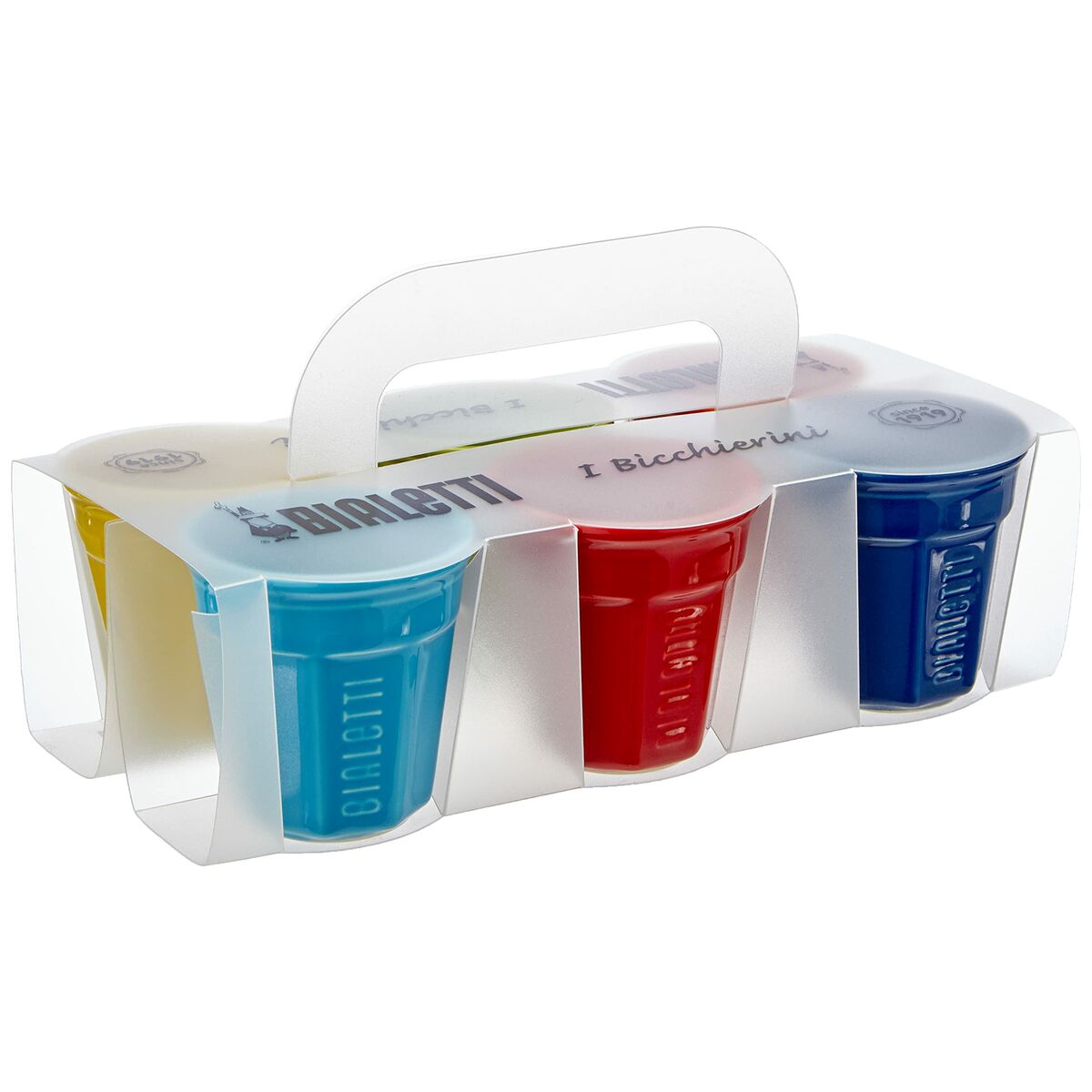 Juego de Tazas de Café Bialetti 700000600 Multicolor 6 Piezas (6 Unidades)