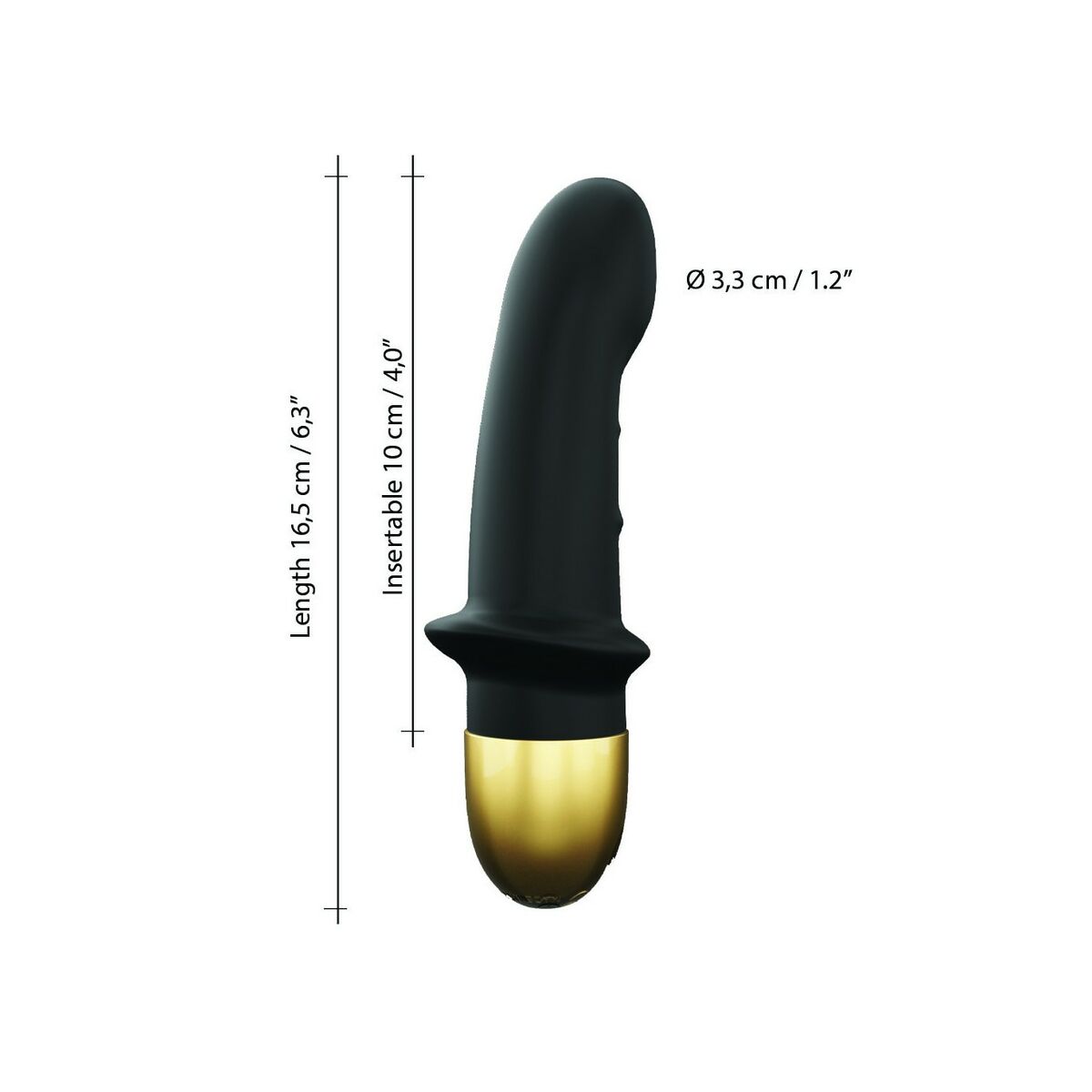 Vibrador Dorcel DOR194-SCHWARZ Negro