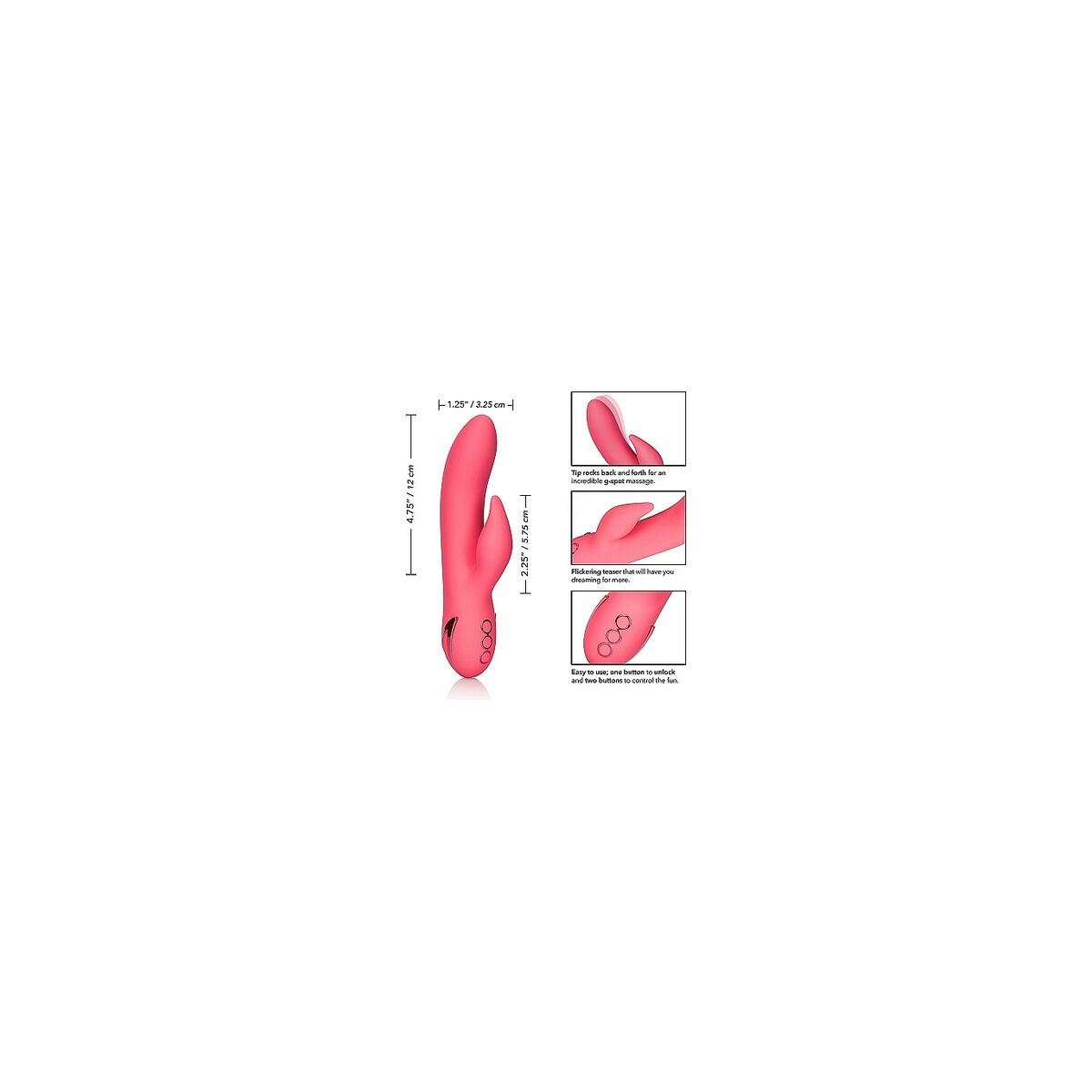 Vibrador California Exotic Novelties Rosa