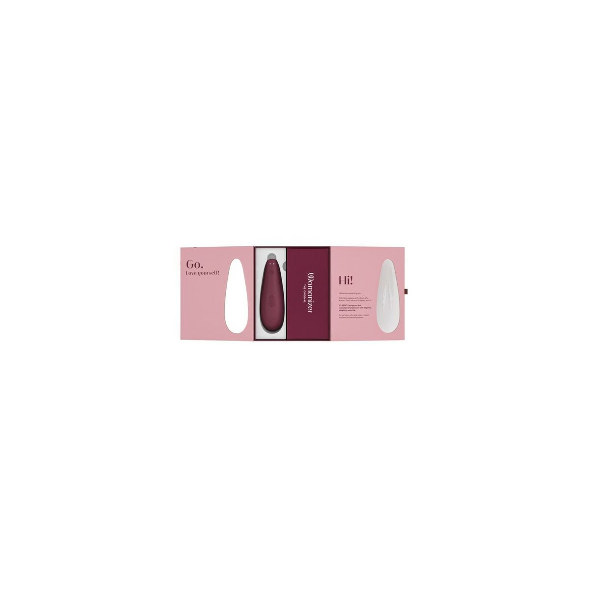 Vibrador Womanizer WOMANIZER CLASSIC 2 BORDEAUX Burdeos