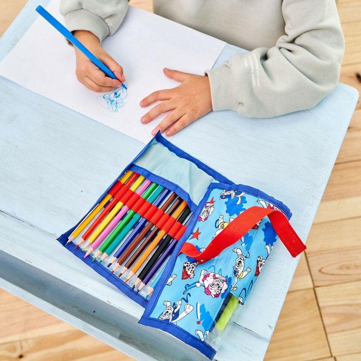 Estuche Escolar con Accesorios The Paw Patrol (22 pcs)