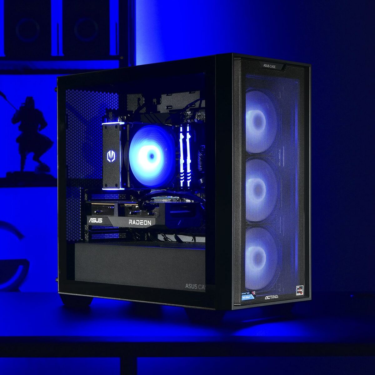 PC de Sobremesa Actina KOMAAAGIP1383 AMD RYZEN 5 5600 16 GB RAM 1 TB SSD AMD Radeon RX 7600