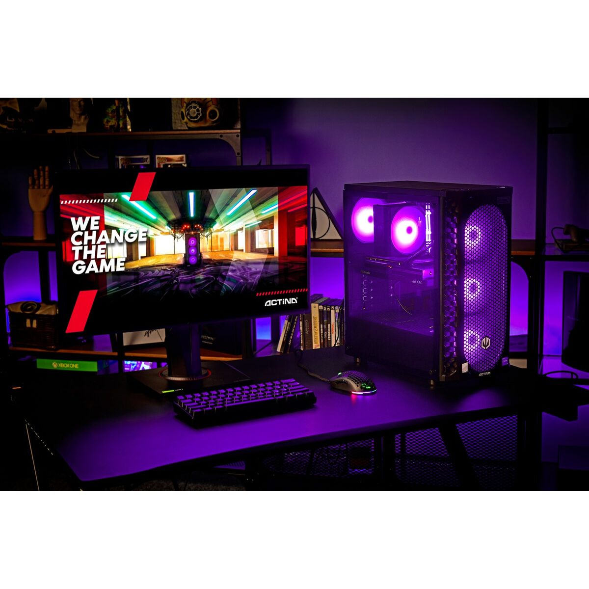 PC de Sobremesa Actina KOMAAAGIP1473 AMD RYZEN 5 5600 32 GB RAM 1 TB SSD AMD Radeon RX 7700 xt