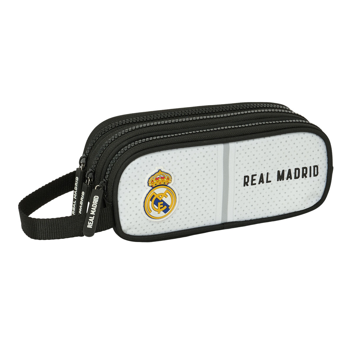 Portatodo Triple Real Madrid C.F. 21 x 8,5 x 7 cm