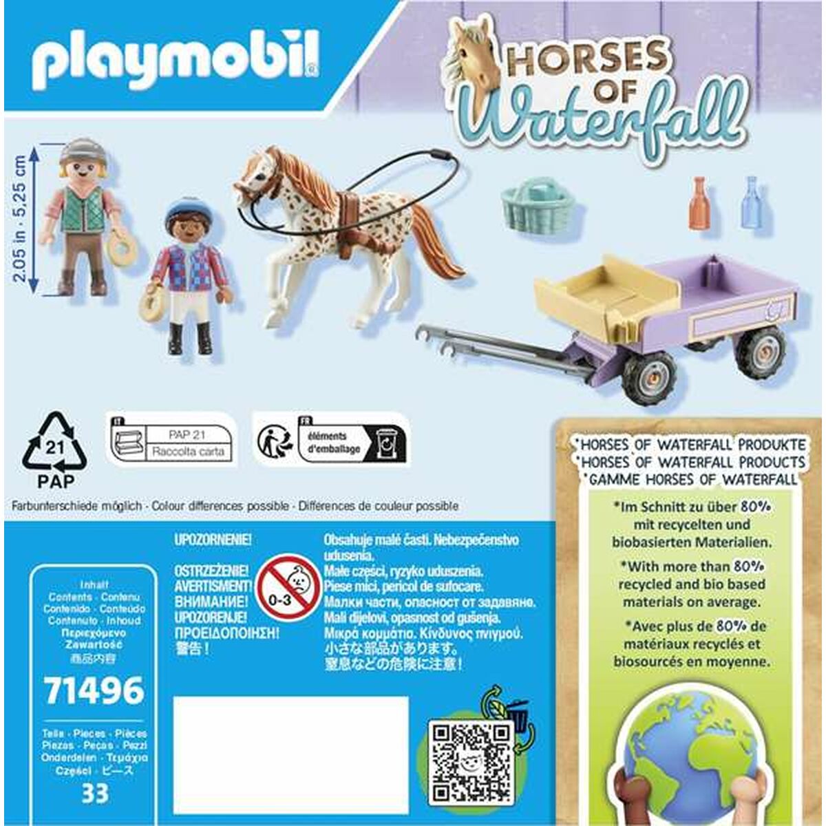 Playset de Vehículos Playmobil 71496 33 Piezas