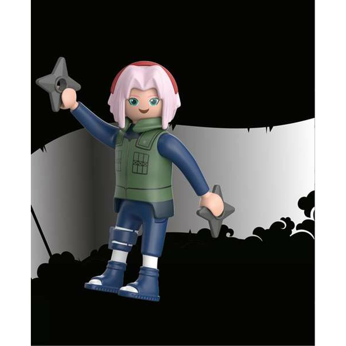 Playset Playmobil Naruto: Sakura 71562 7 Piezas