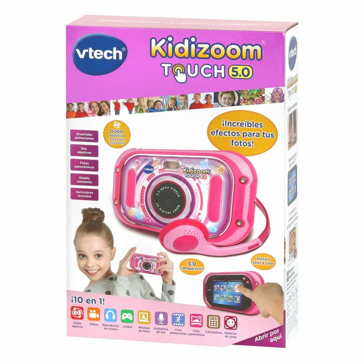 Cámara Digital Infantil Vtech Kidizoom Touch 5 Mpx 3,5"