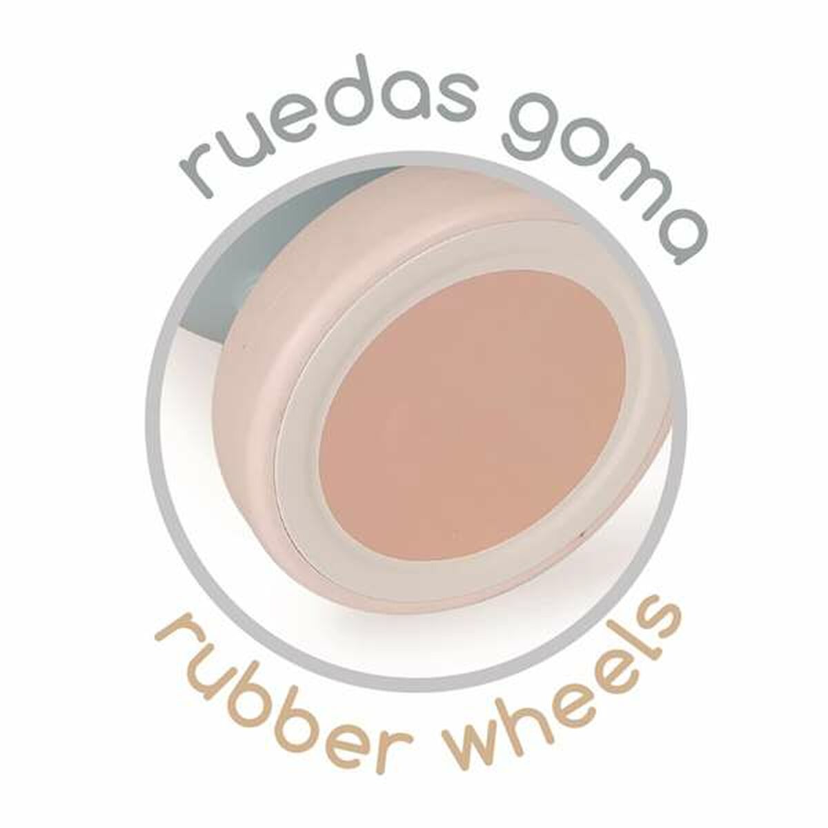 Correpasillos Decuevas Coco Gris claro 60 x 27 x 42 cm