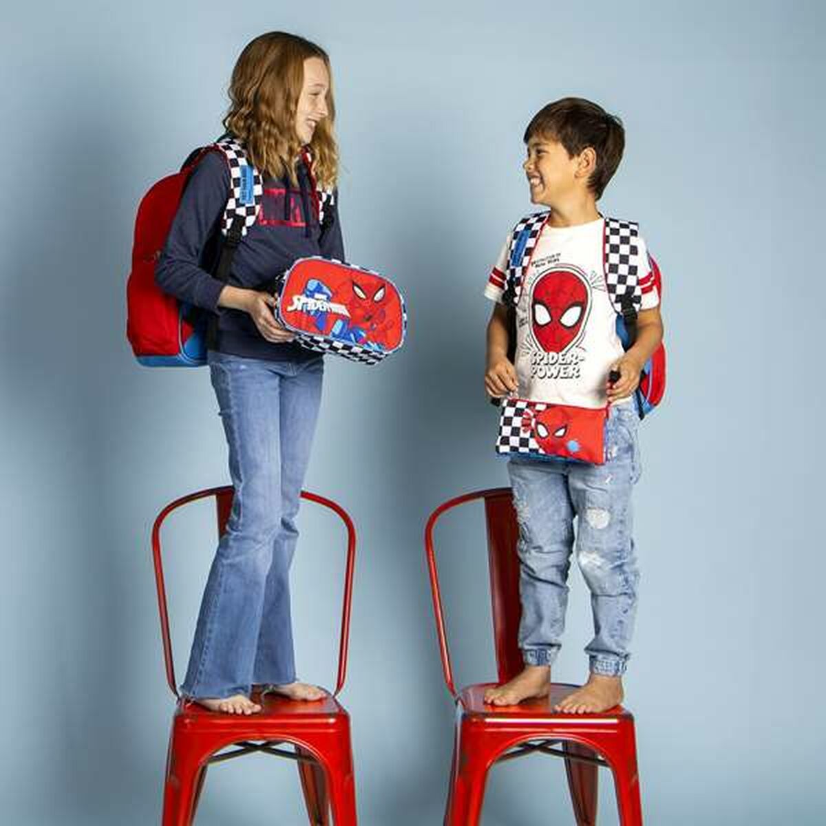 Estuche Escolar Spider-Man Rojo 11,5 x 2 x 22,5 cm