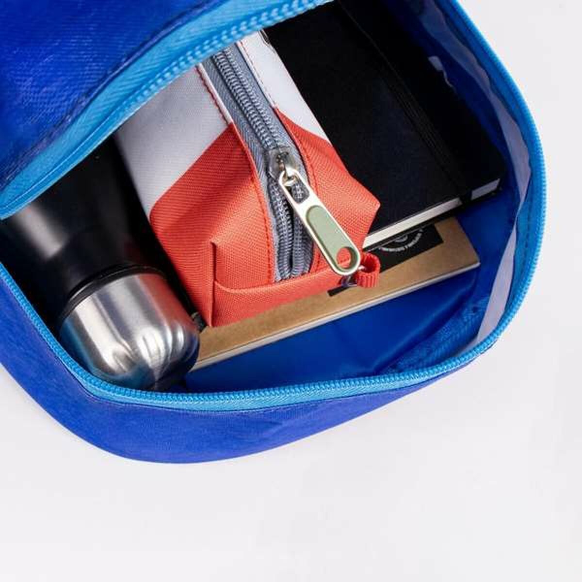 Mochila Escolar Sonic Azul 25,0 x 30,0 x 1,2 cm