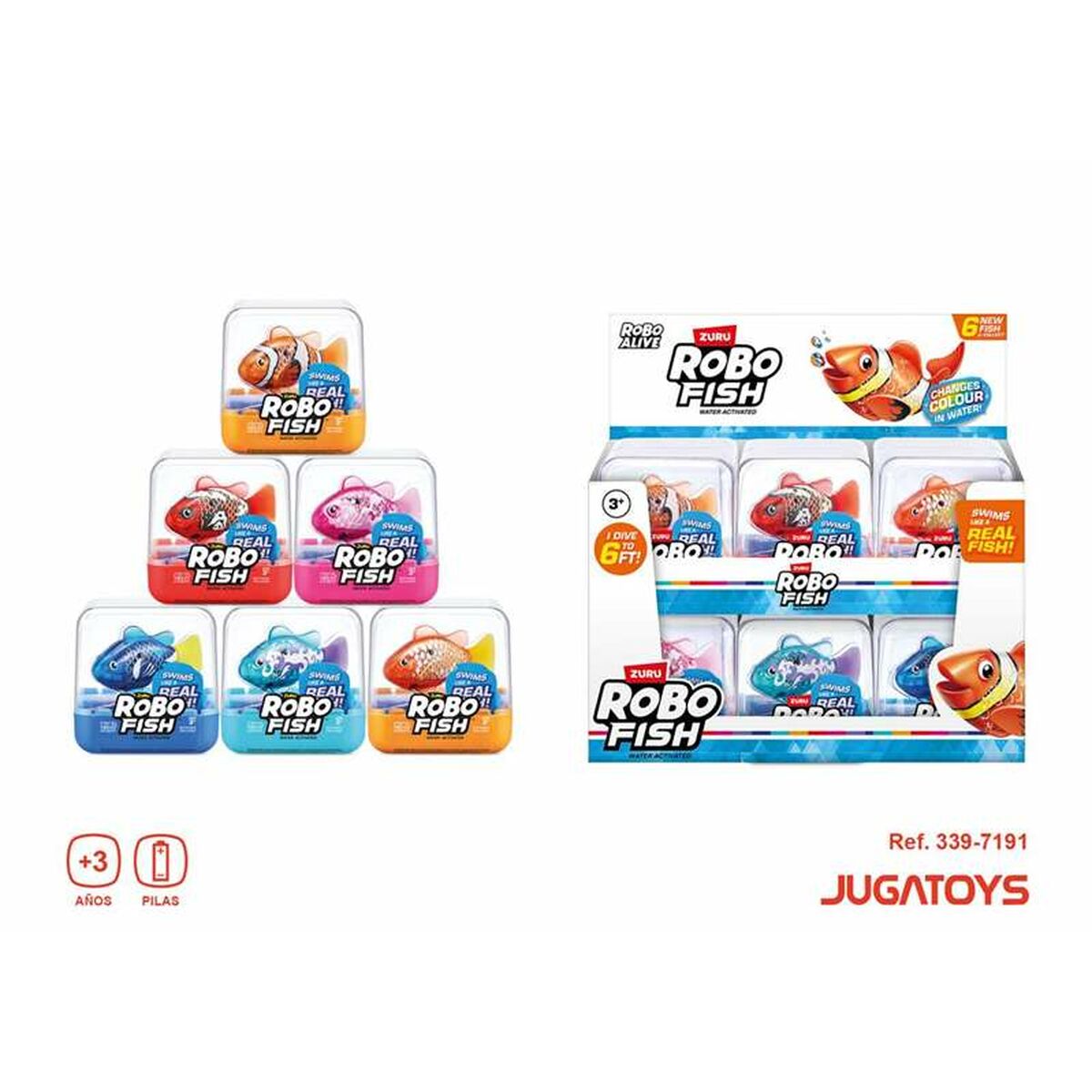Mascota Interactiva Zuru Robofish