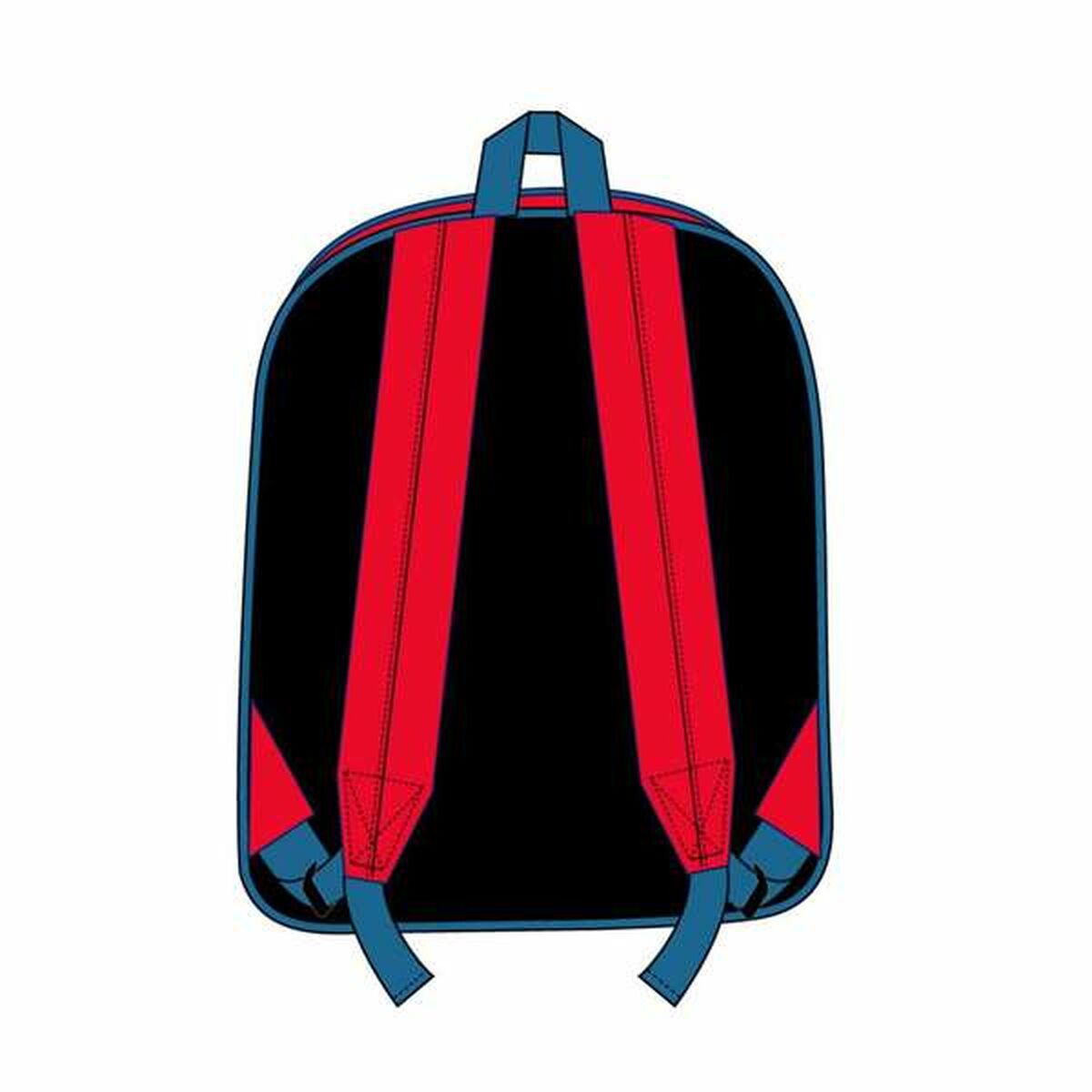 Mochila Escolar Spider-Man Rojo 21,7 x 28,0 x 9,0 cm