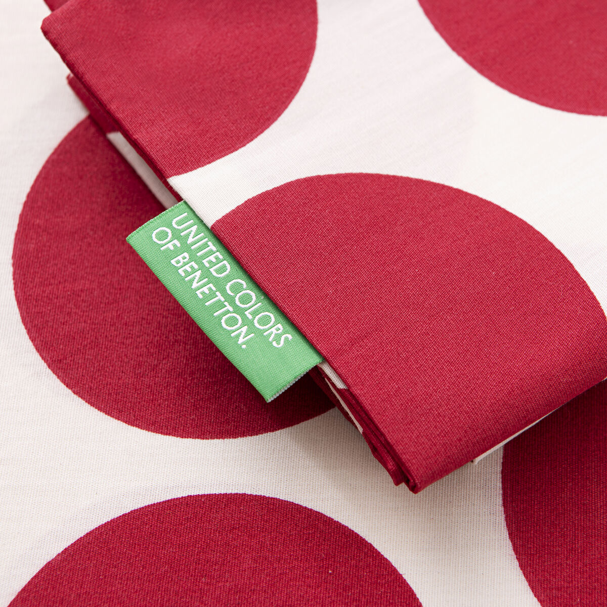 Juego de Sábanas Benetton Rojo 3 Piezas