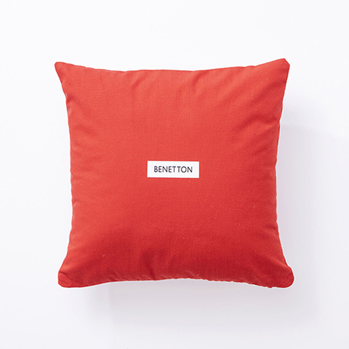 Cojín Benetton Blanco Rojo Cerezas 40 x 40 cm Cuadrado