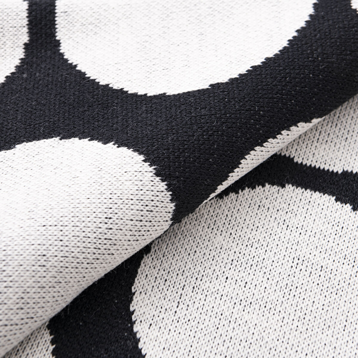 Cubrecamas Benetton Negro 140 x 190 cm Topos