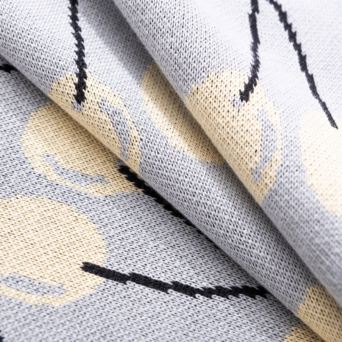 Cubrecamas Benetton Amarillo Azul 140 x 190 cm