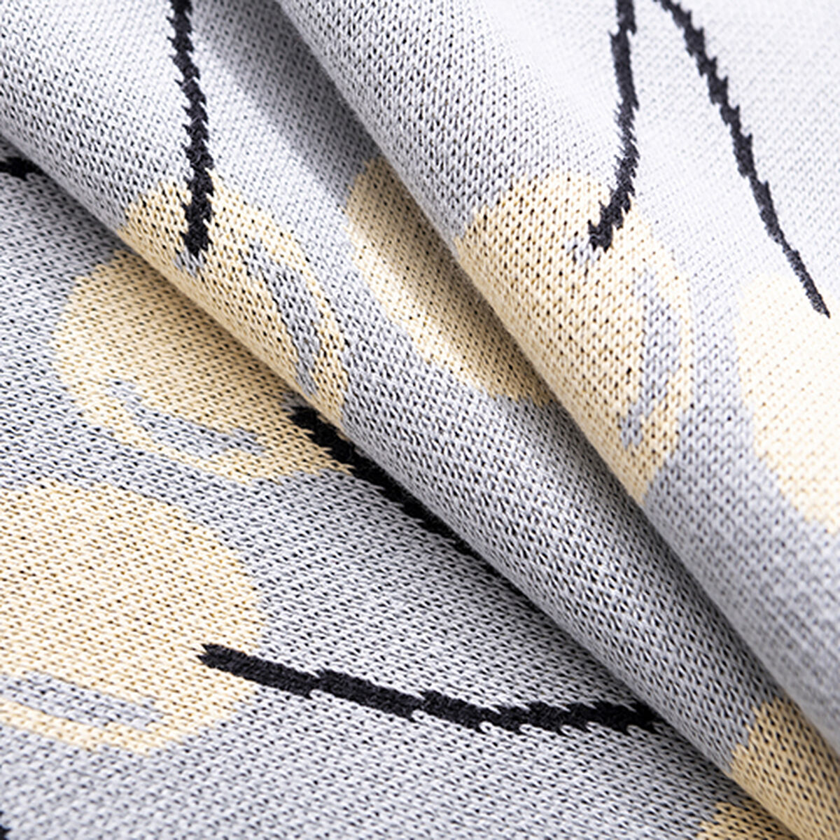 Cubrecamas Benetton Amarillo Azul 140 x 190 cm