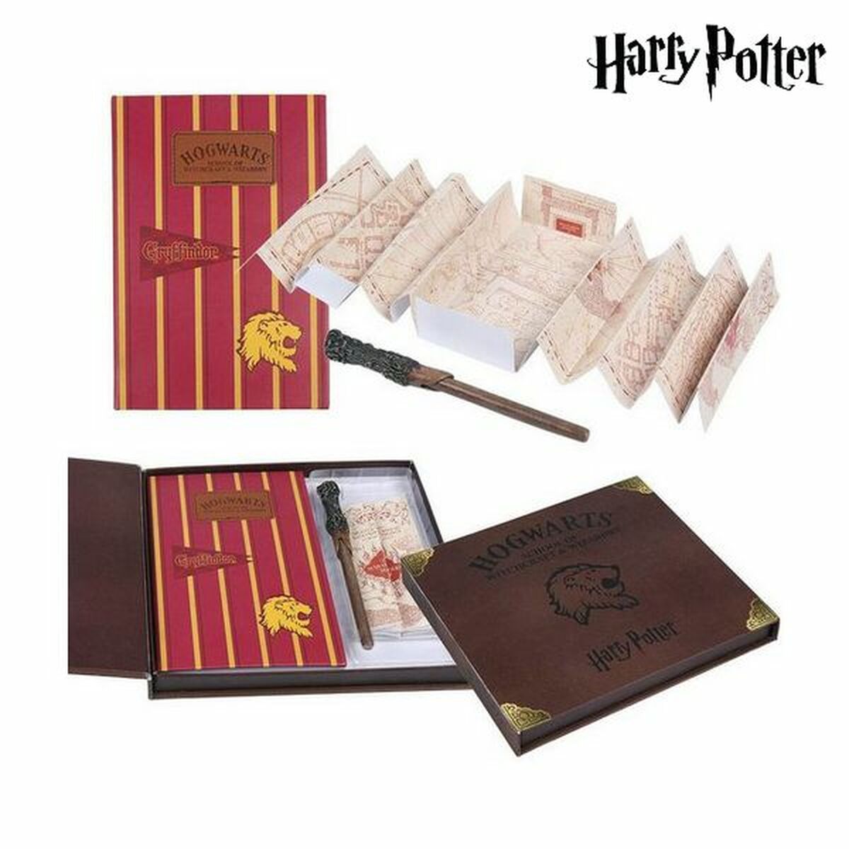 Cuaderno de Notas + Bolígrafo Gryffindor Harry Potter Harry Potter