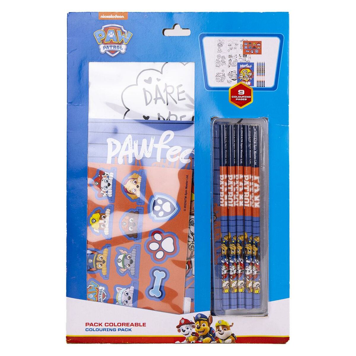 Set de Papelería The Paw Patrol