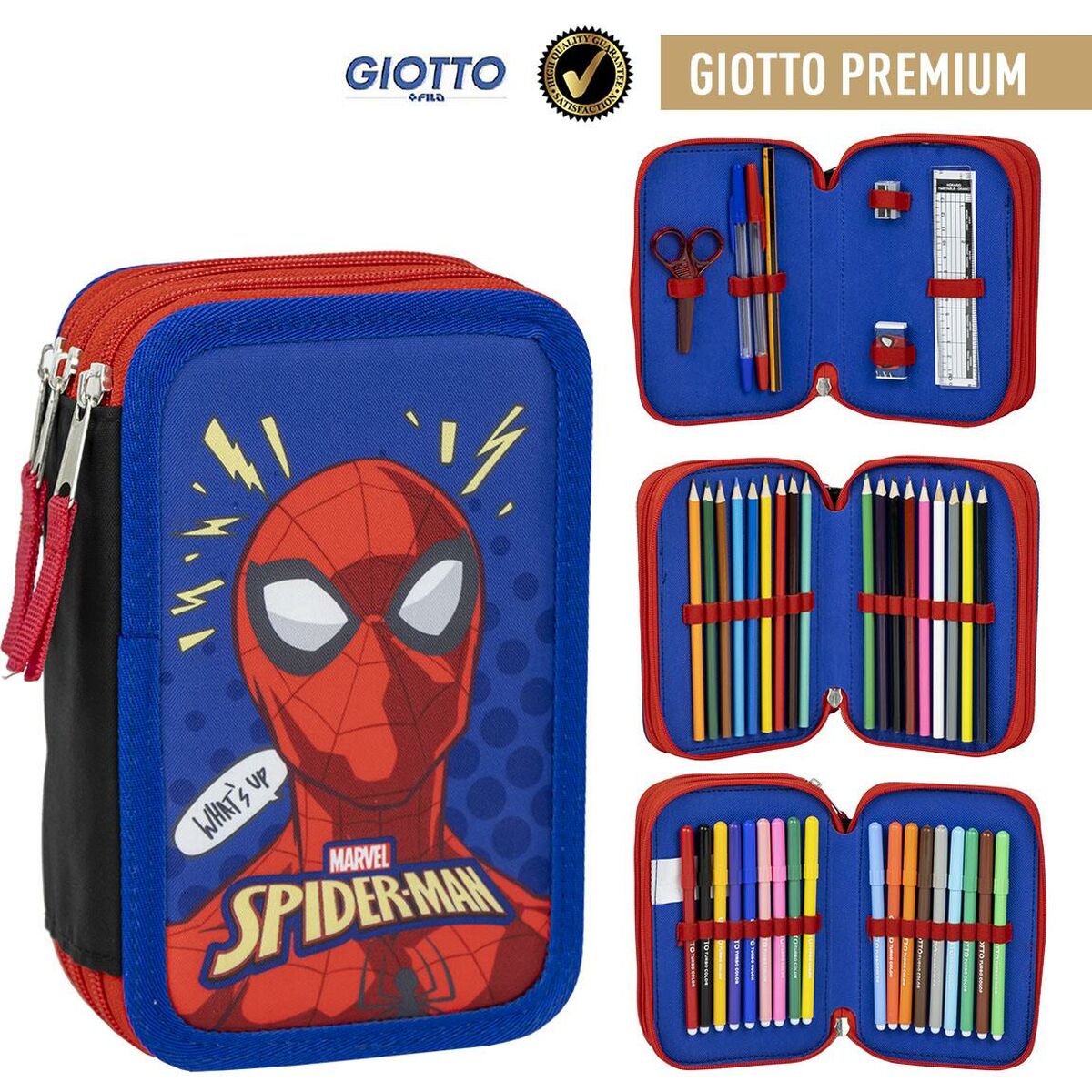 Plumier Triple Spider-Man