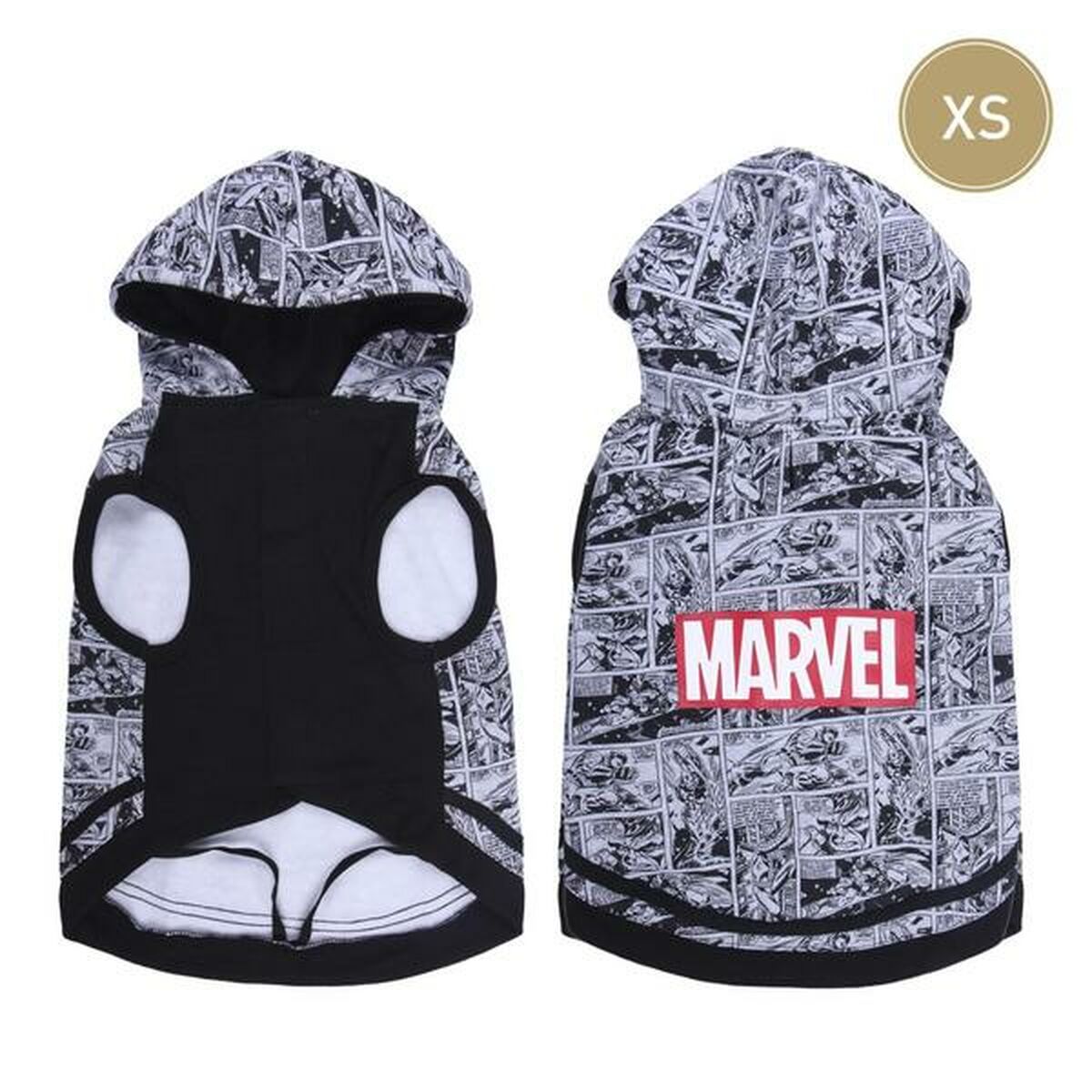 Sudadera para Perro Marvel Gris XS
