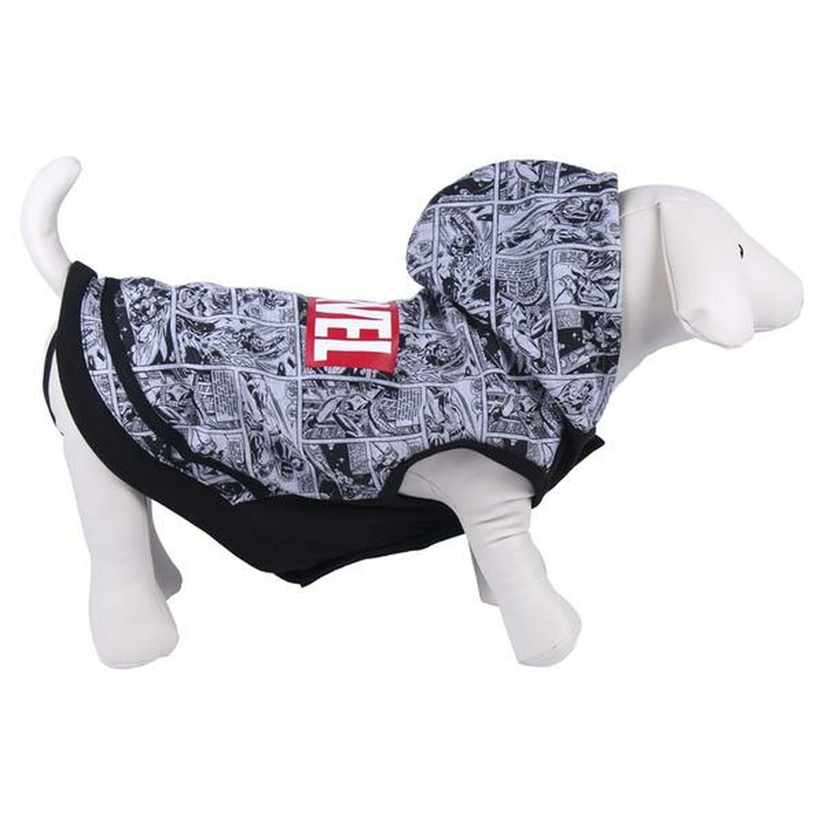 Sudadera para Perro Marvel Gris XS