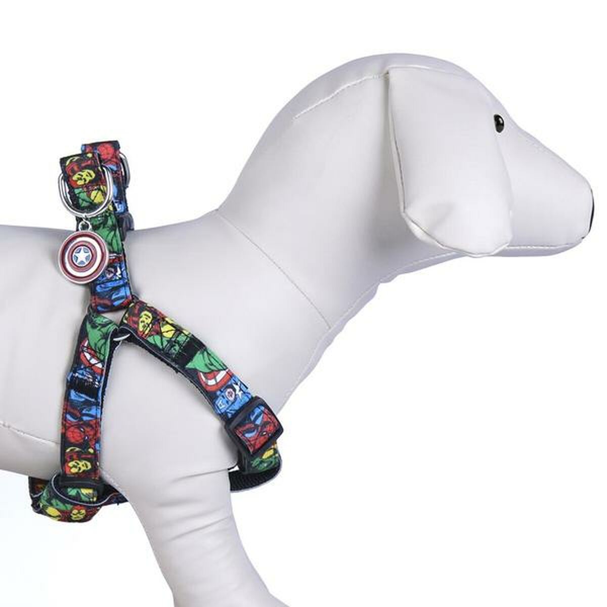 Arnés para Perro Marvel Negro