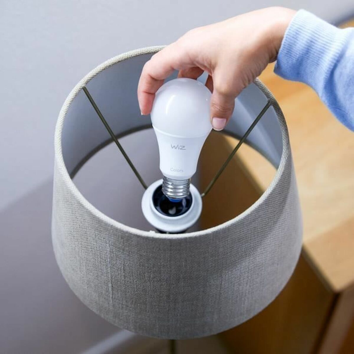 Bombilla LED Wiz 929003601001 Blanco F 60 W E27 806 lm