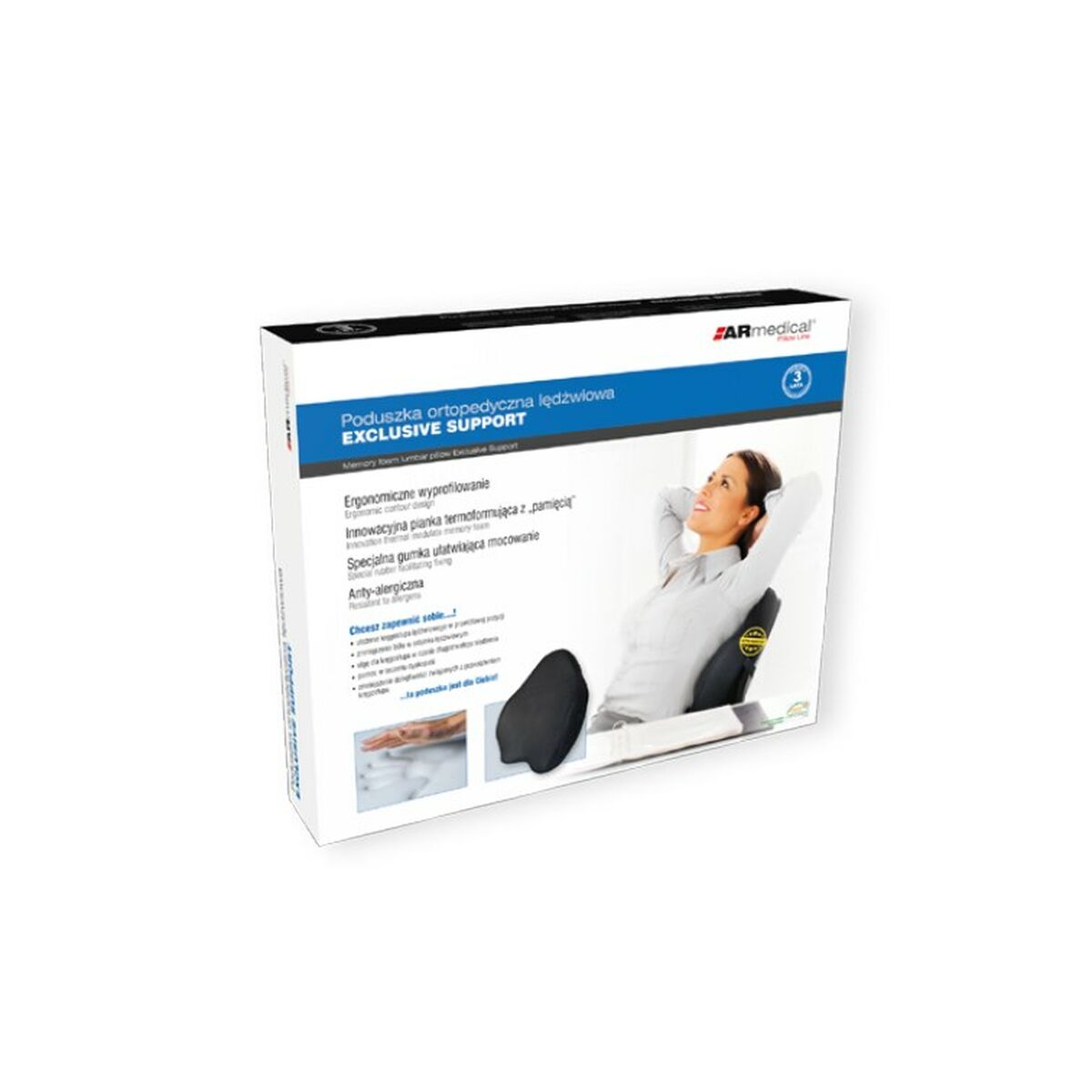 Cojín Ergonómico para Rodillas y Piernas Armedical