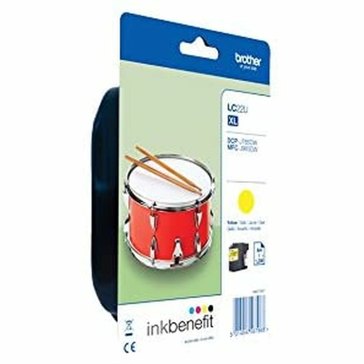 Cartucho de Tinta Original Brother LC-22UYBP Amarillo