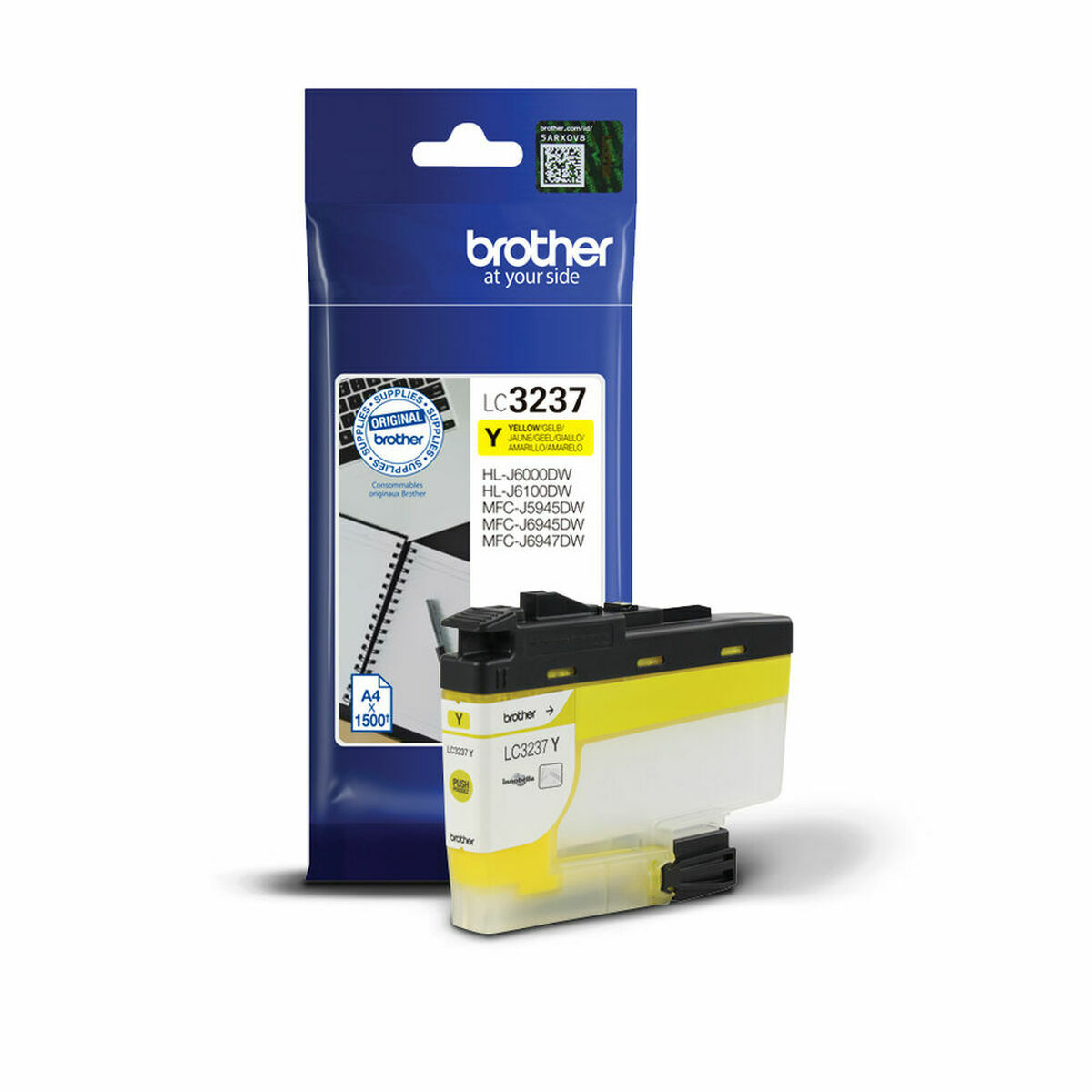Cartucho de Tinta Original Brother LC-3237Y Amarillo