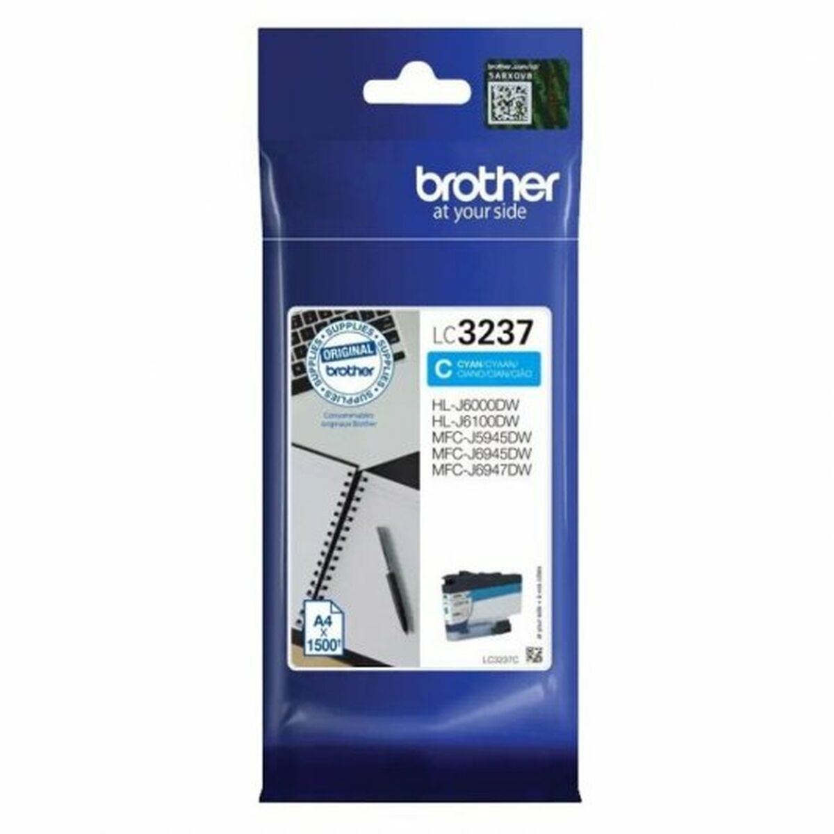 Cartucho de Tinta Original Brother LC-3237C Cian