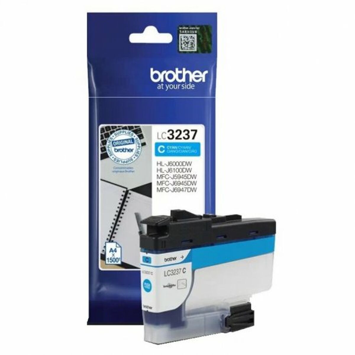 Cartucho de Tinta Original Brother LC-3237C Cian