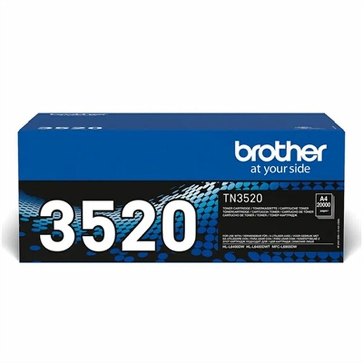 Tóner Original Brother TN-3520 Negro