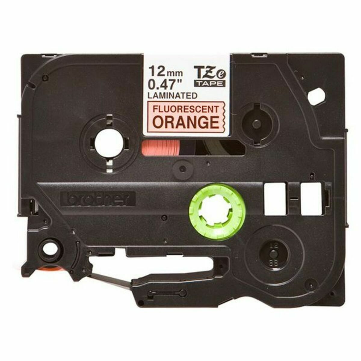 Cinta Laminada para Rotuladoras Brother TZEB31 Gris