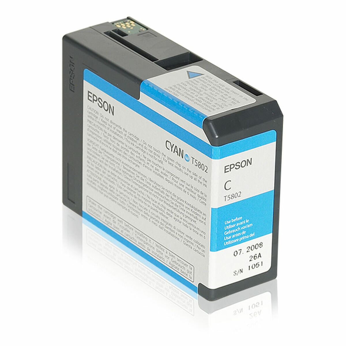 Cartucho de Tinta Original Epson C13T580200 Azul Cian