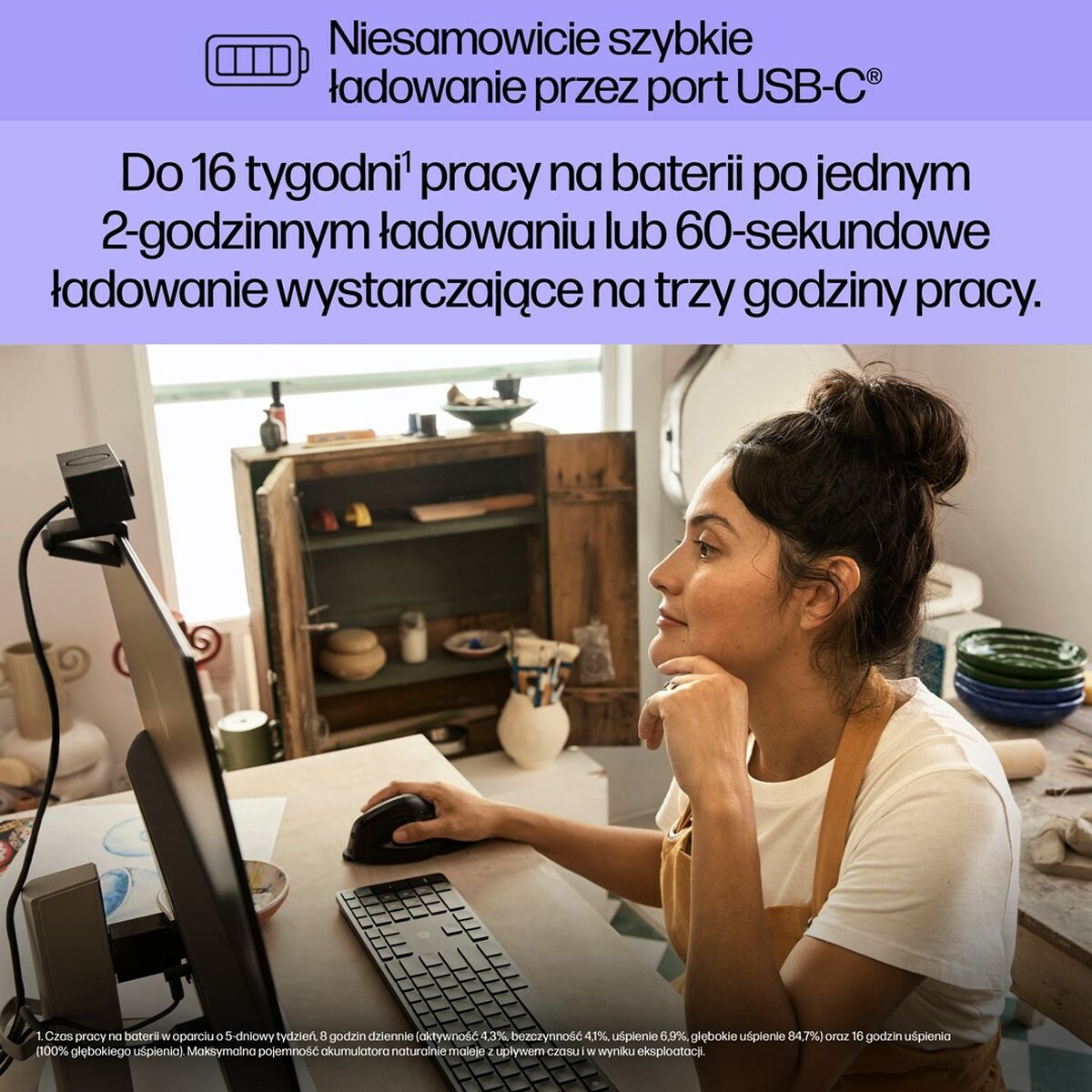 Ratón Inalámbrico HP 920 Negro