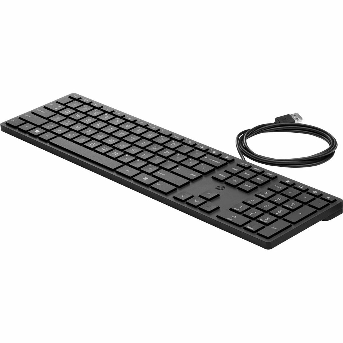 Teclado HP 9SR37AA Negro QWERTY